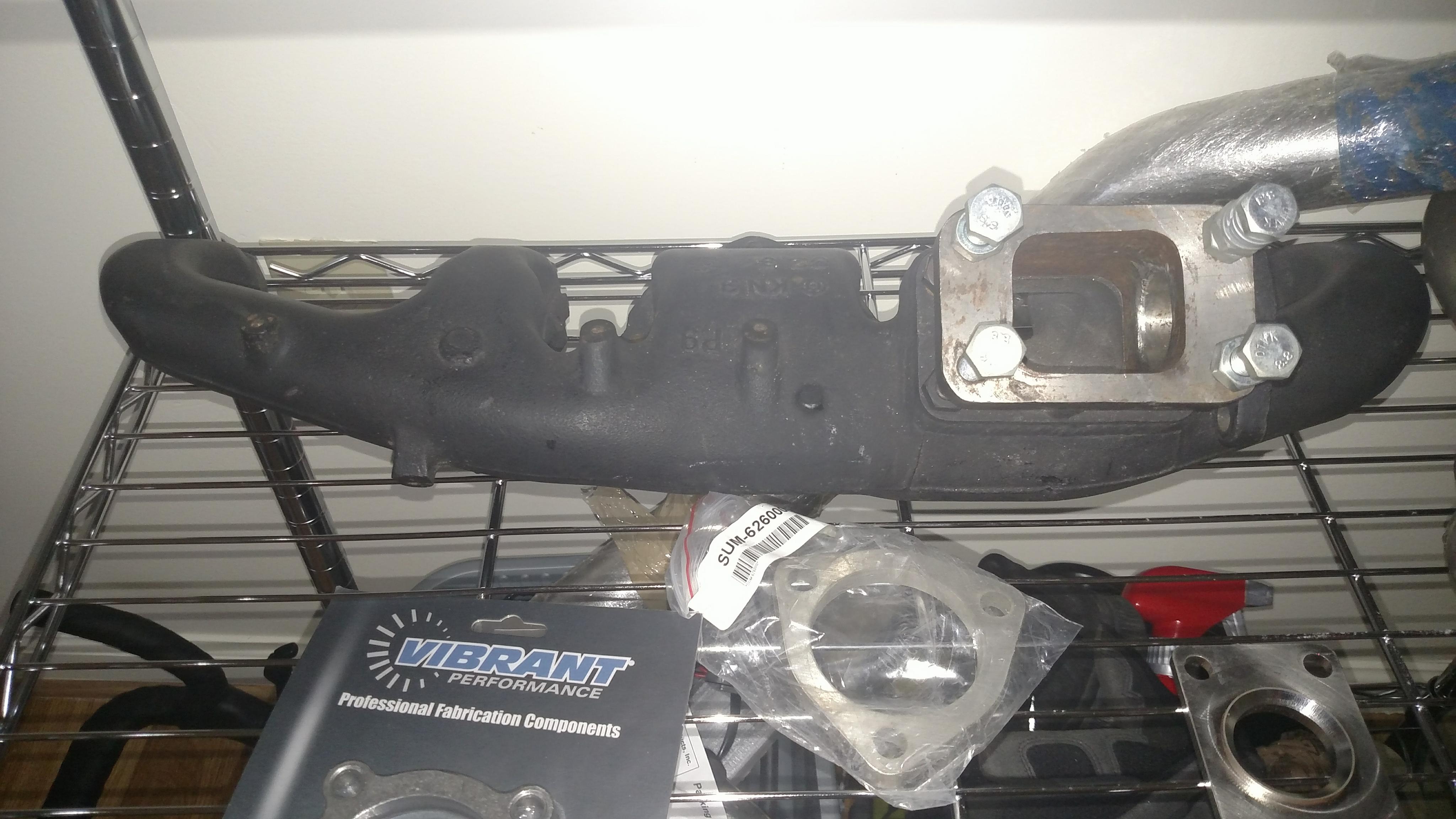 Turbo Exhaust Manifold With Spacer - Price Check - HybridZ