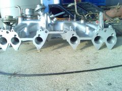 Ported and Painted Intake Manifold