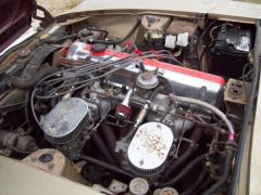 It was fuel injected but I took it off and added the duel webers I had on my 260Z