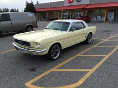 1966 Mustang coupe, 289, auto 47000 miles